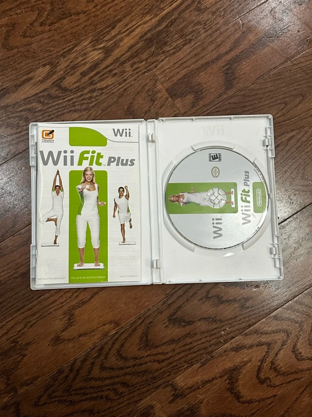 Nintendo Wii Fit Plus Game and Manual UNTESTED